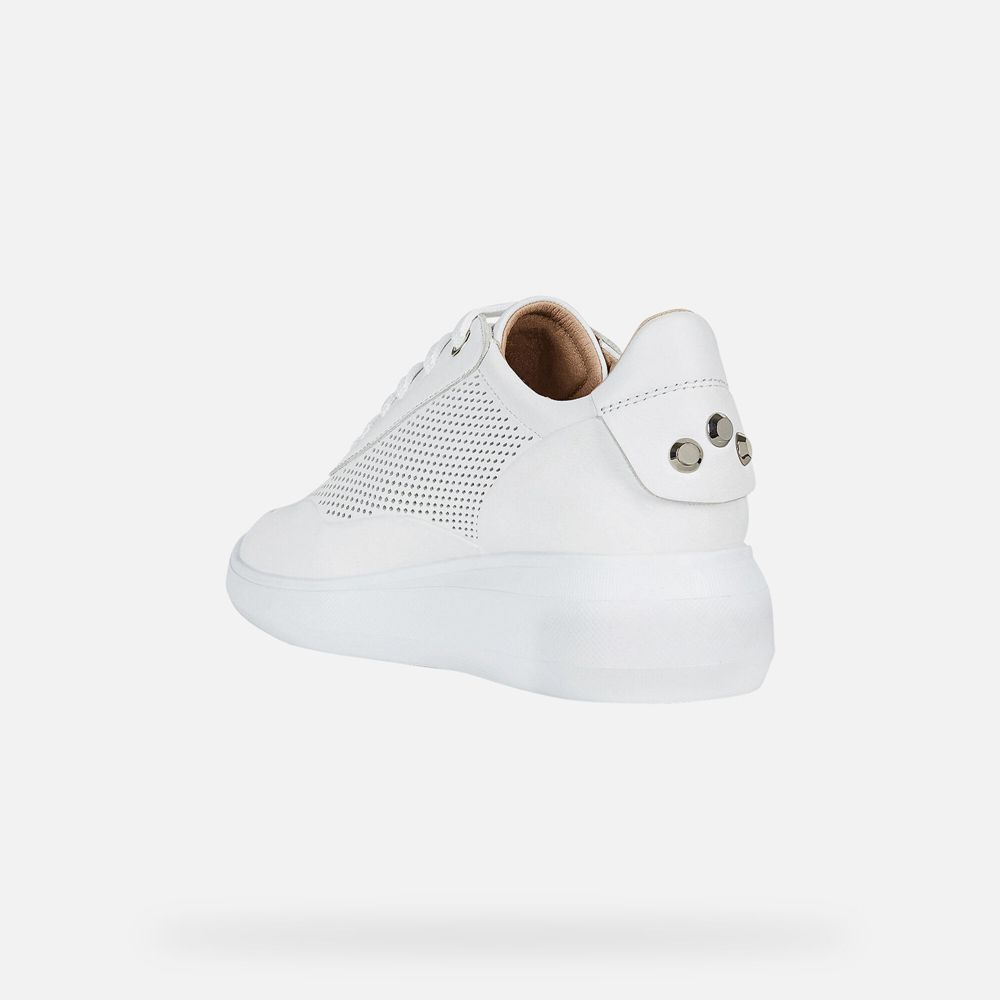 Basket Geox Rubidia - Blanche - Femme 032748-FYP